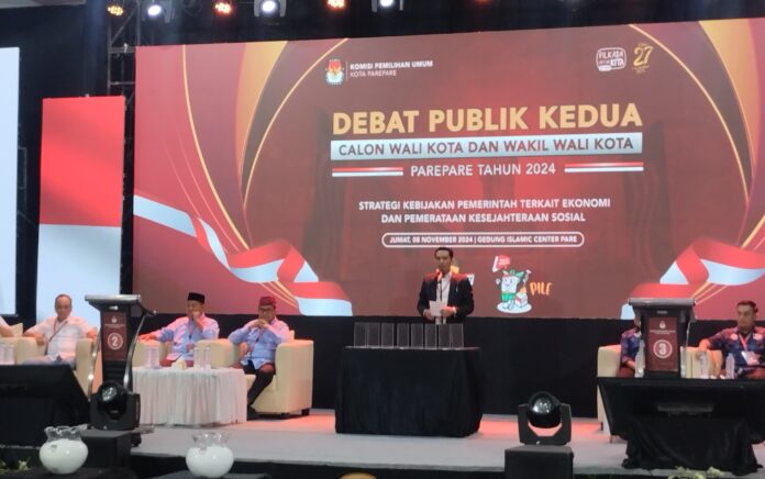 debat kedua pilkada parepare